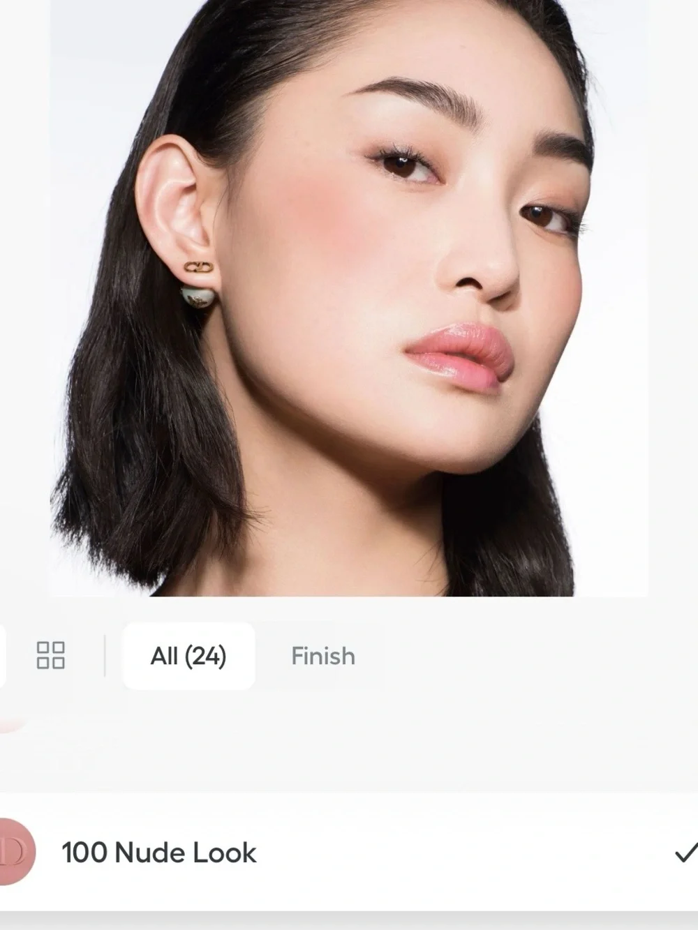 100 Nude Look Dior Rouge Blush
